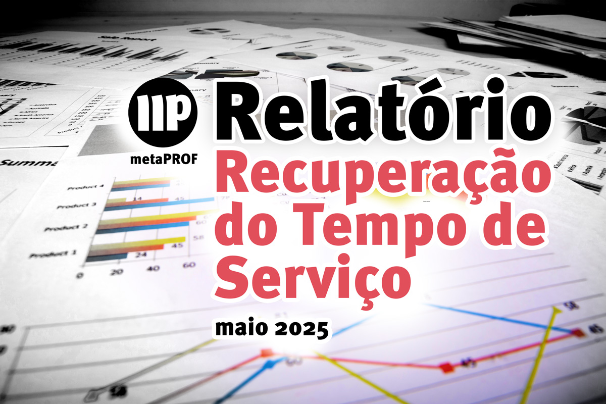 Capa do relatório Recuperação do Tempo de Serviço da metaPROF